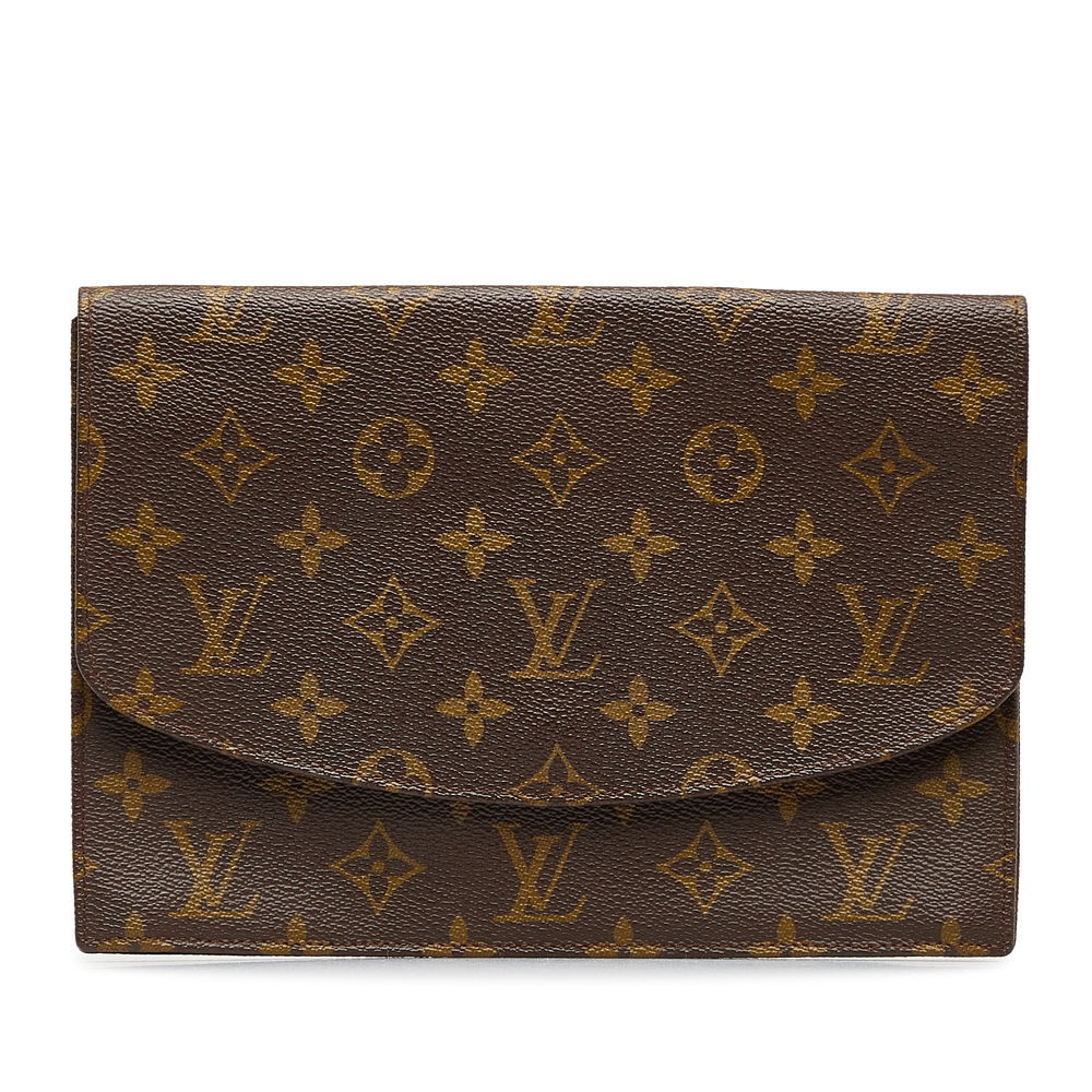 LOUIS VUITTON Monogram Pochette Rabat 23 Pouch - Picture 1 of 9